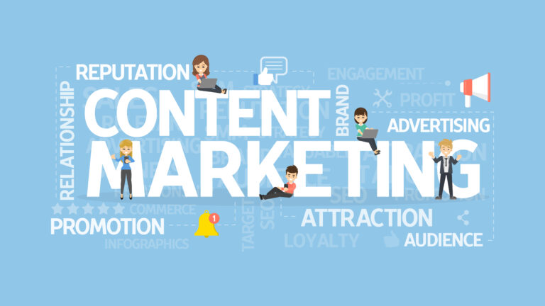 Content marketing concept Content marketing concept
